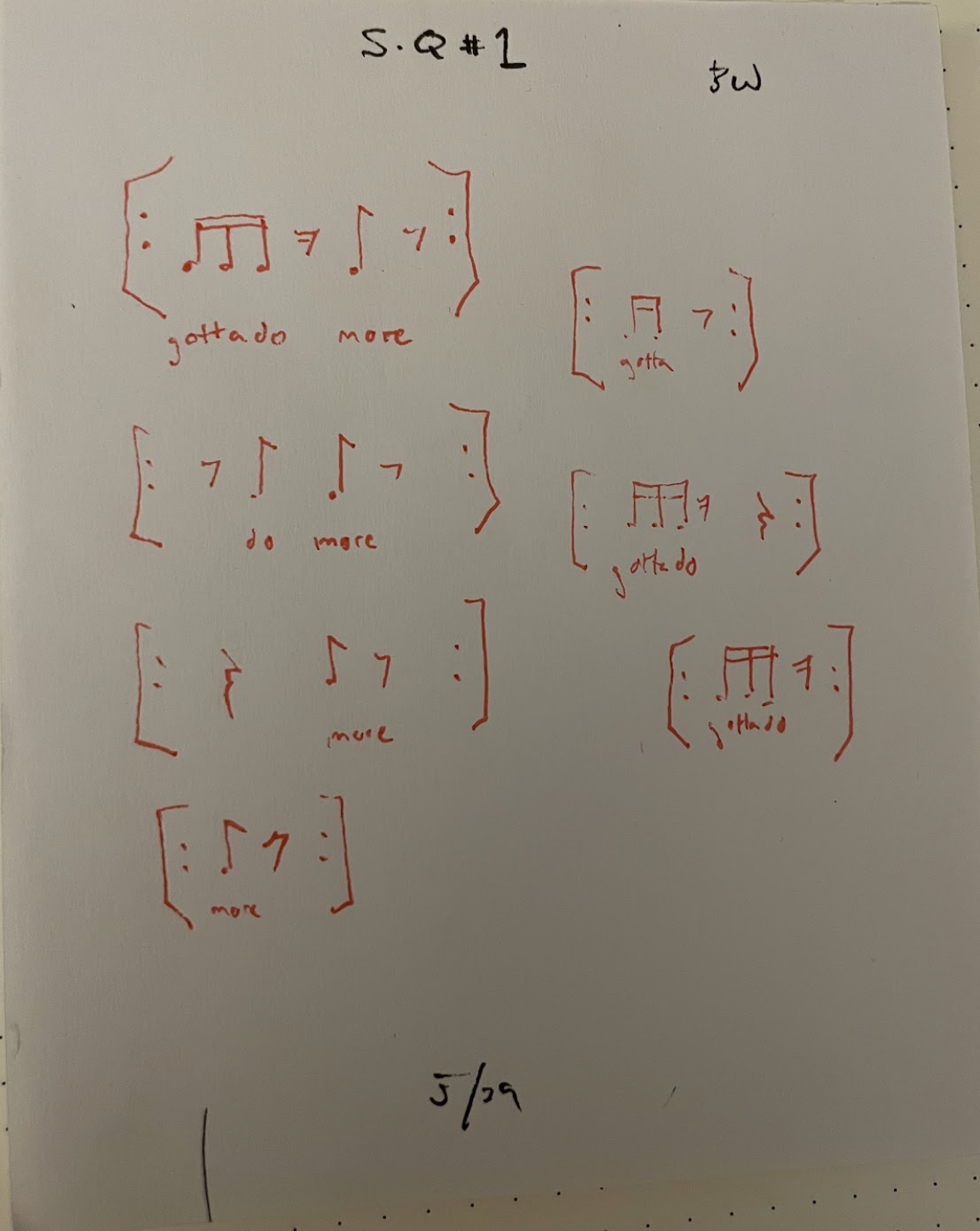 Prairie School score